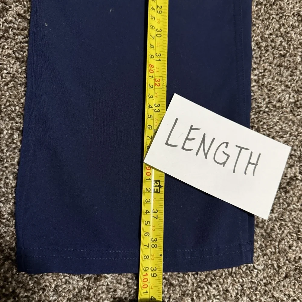 Figs Scrub Pants Mens L Cairo Navy Blue Technical Collection Tan Drawstring 1666